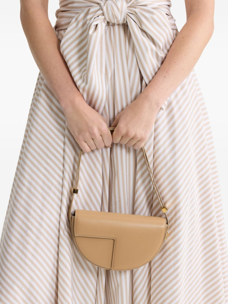 PATOU Le Petit logo-patch shoulder bag outlook