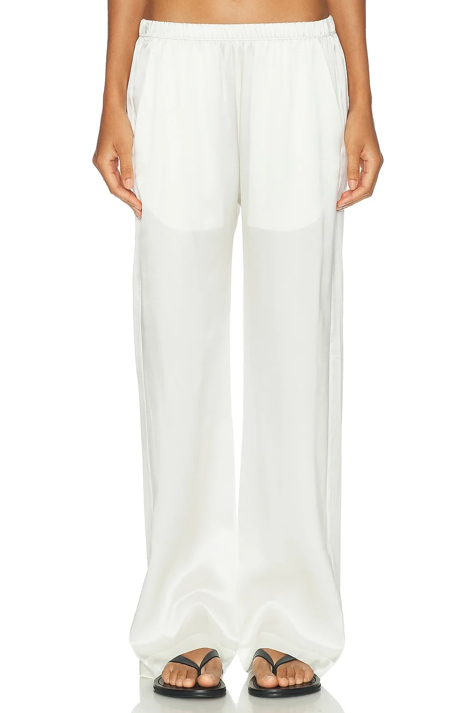 Silk Satin Everywhere Pant - 1