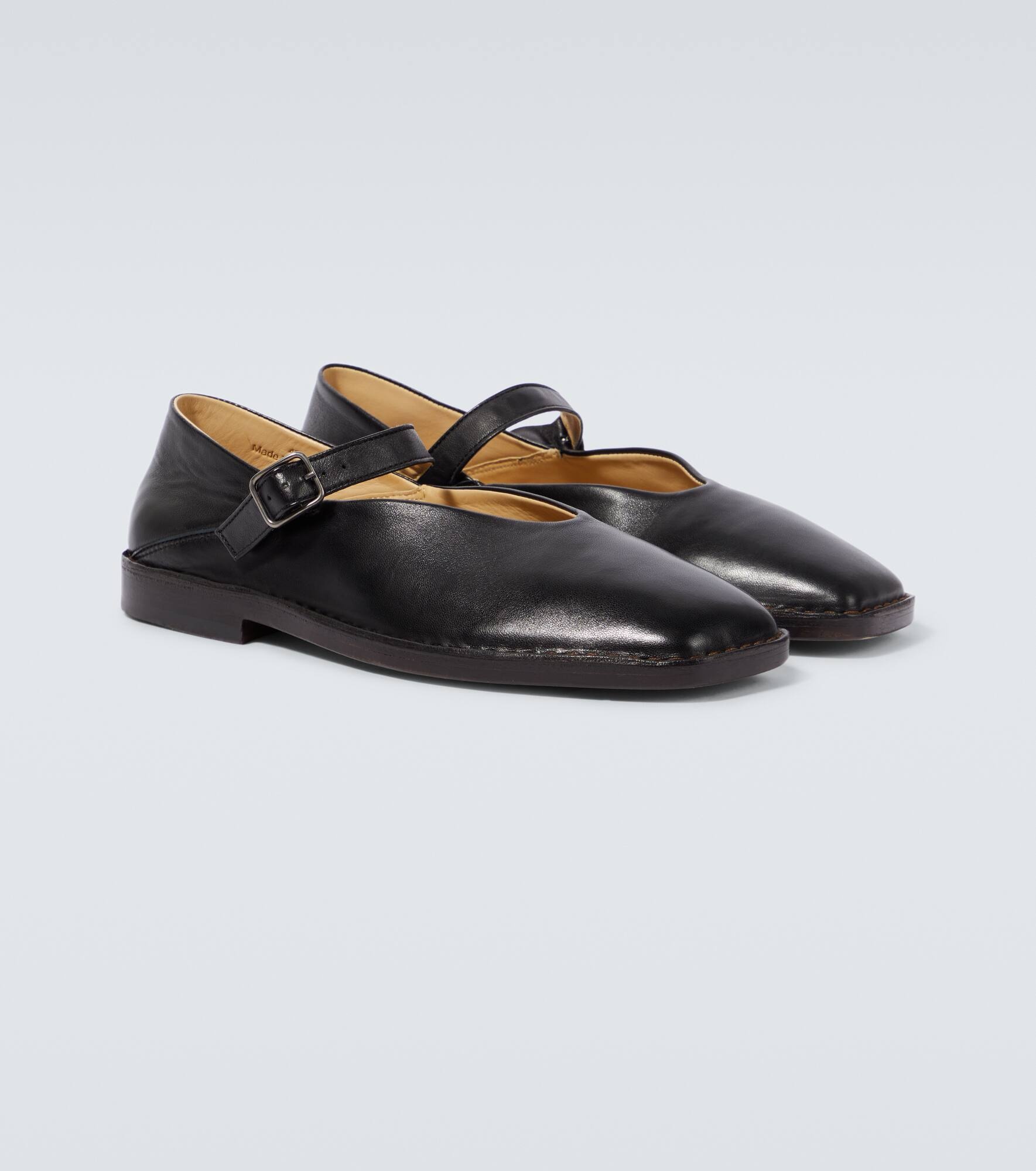 Leather slippers - 5