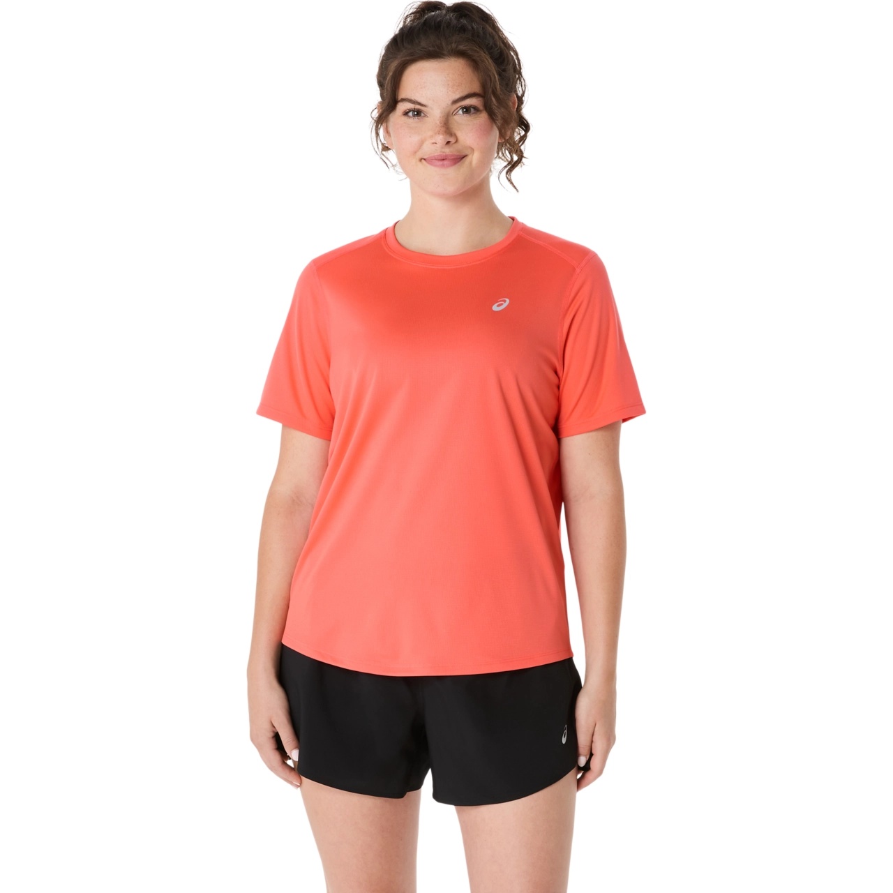 ASICS SILVER SHORT SLEEVE TOP - 1