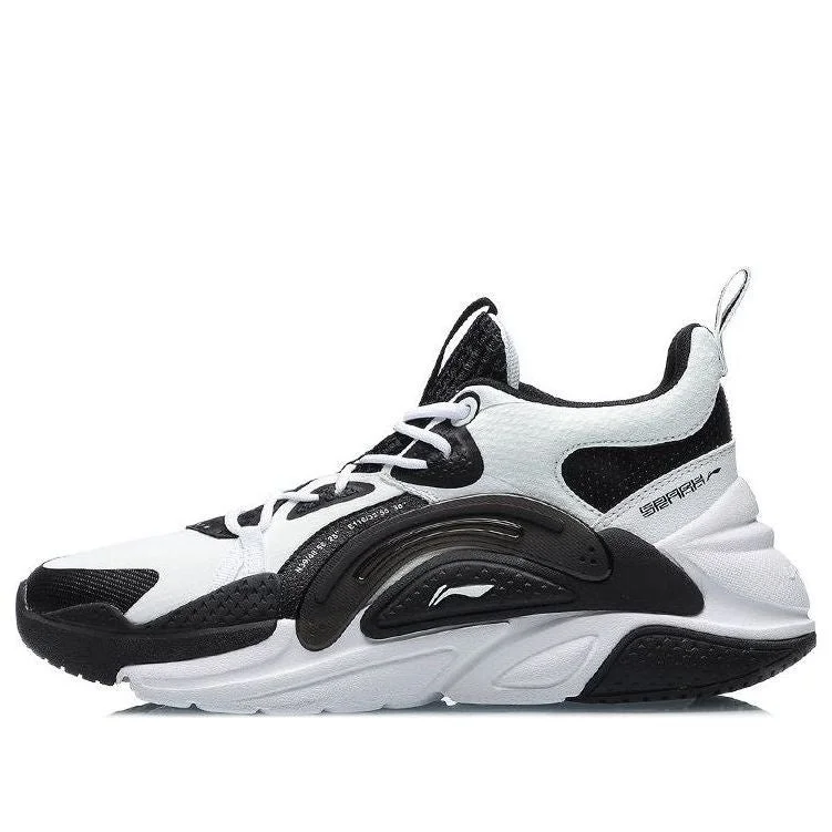 (WMNS) Li-Ning Starfire 'White Black' AGLR018-2 - 1