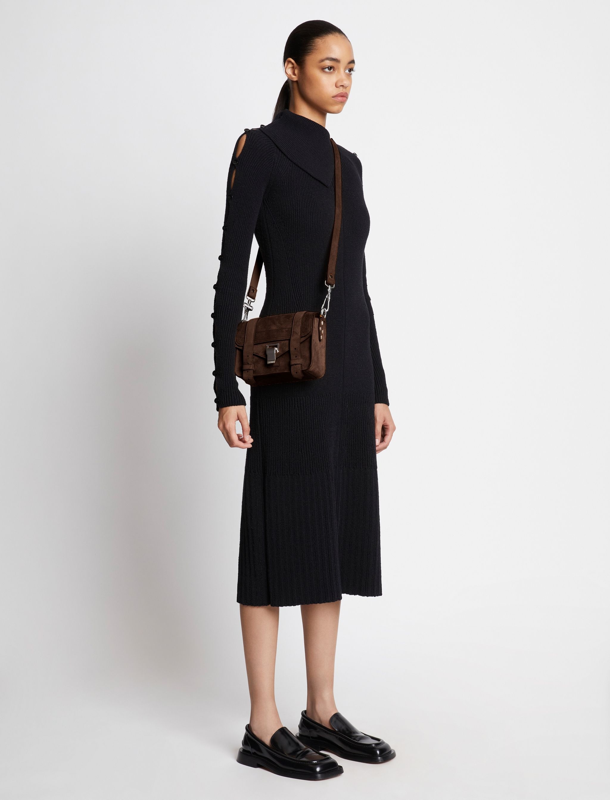 Suede Ps1 Mini Crossbody Bag - 3