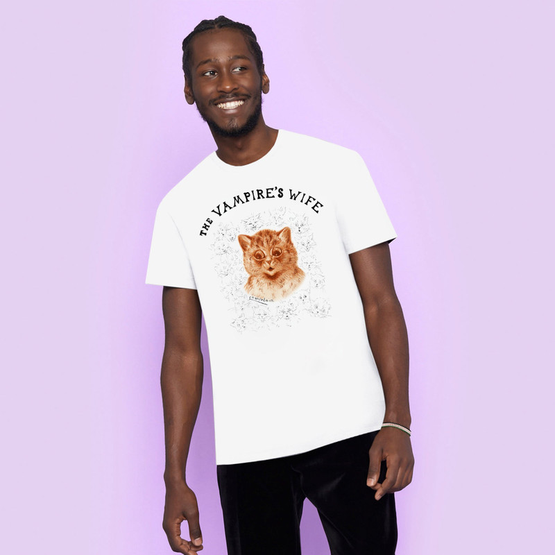 THE LOUIS WAIN CAT T SHIRT 4