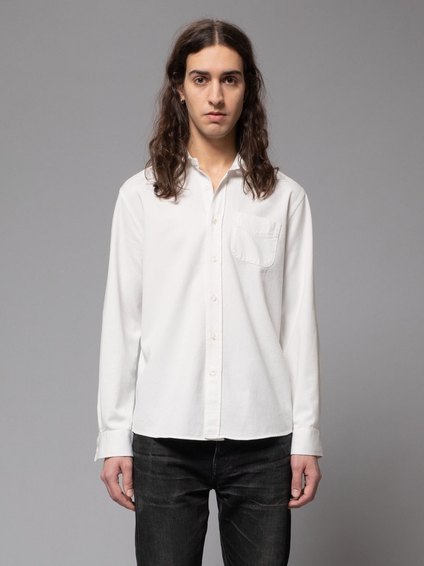 John Everyday Shirt Chalk White - 1