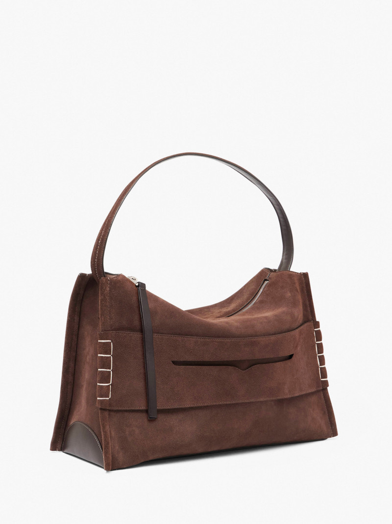 JW Anderson LARGE LOAFER BAG - SUEDE SHOULDER BAG outlook