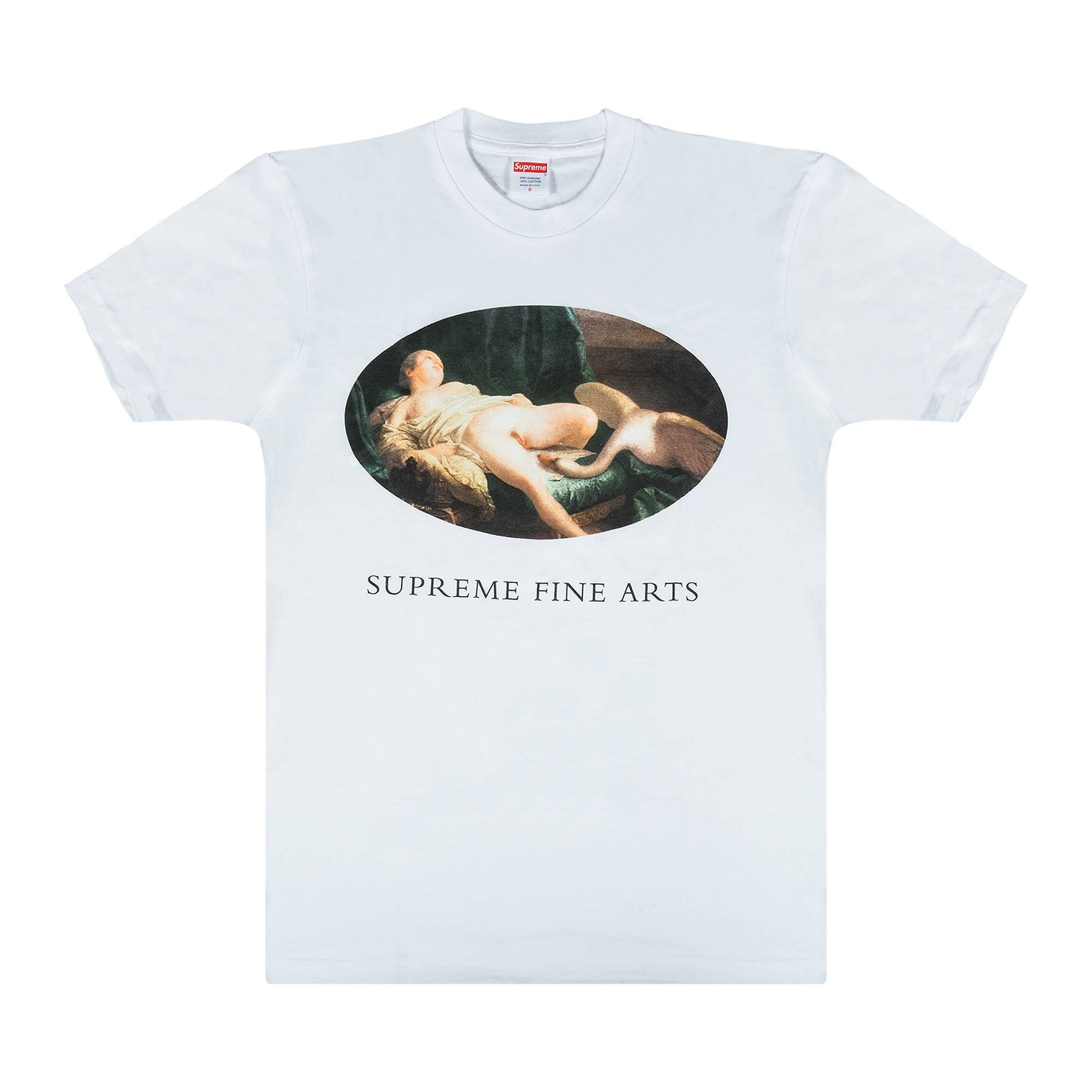 Supreme Leda And The Swan T-Shirt 'White' - 1