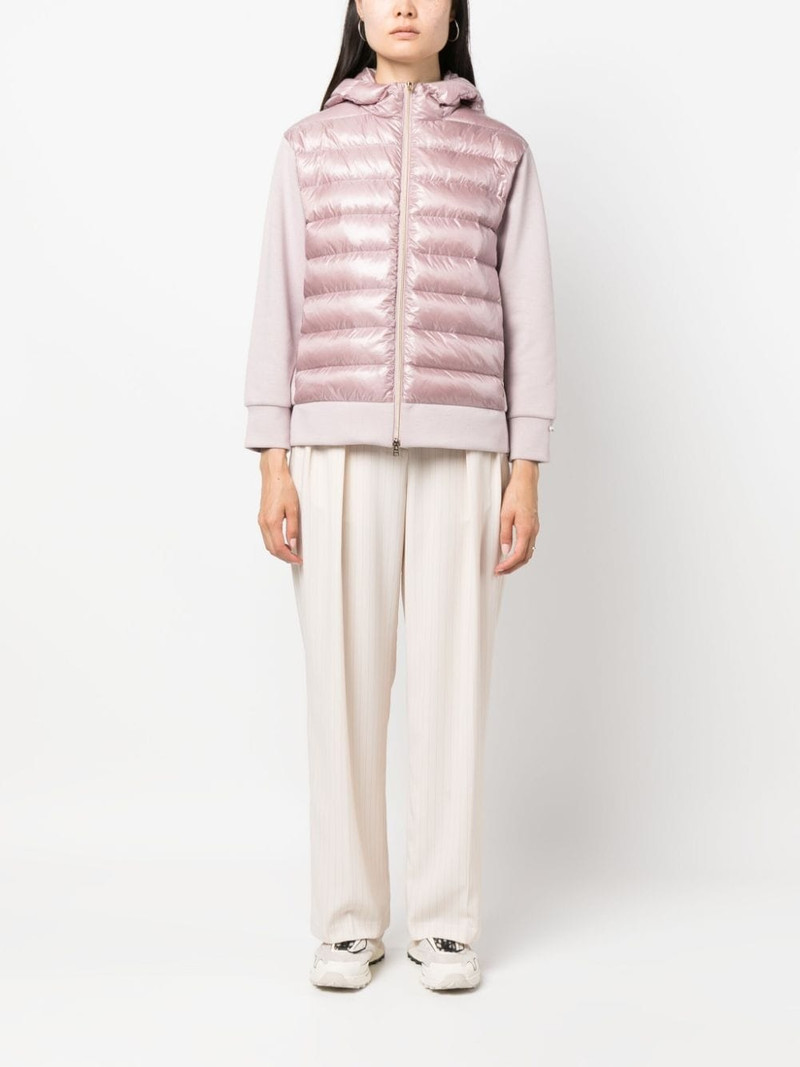 Herno padded-panels hooded jacket outlook