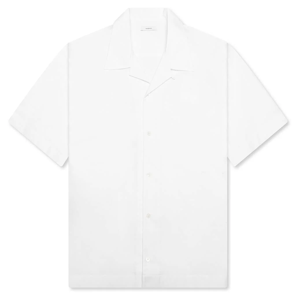 PATCH OXFORD SHIRT - WHITE - 1