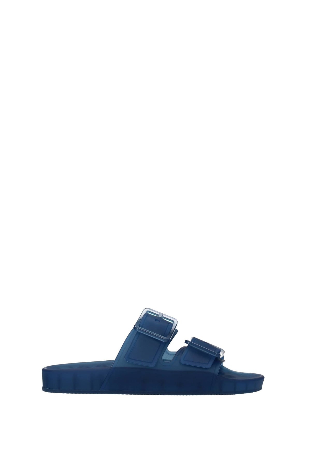 Slippers and clogs Plastic Blue Transparent - 1