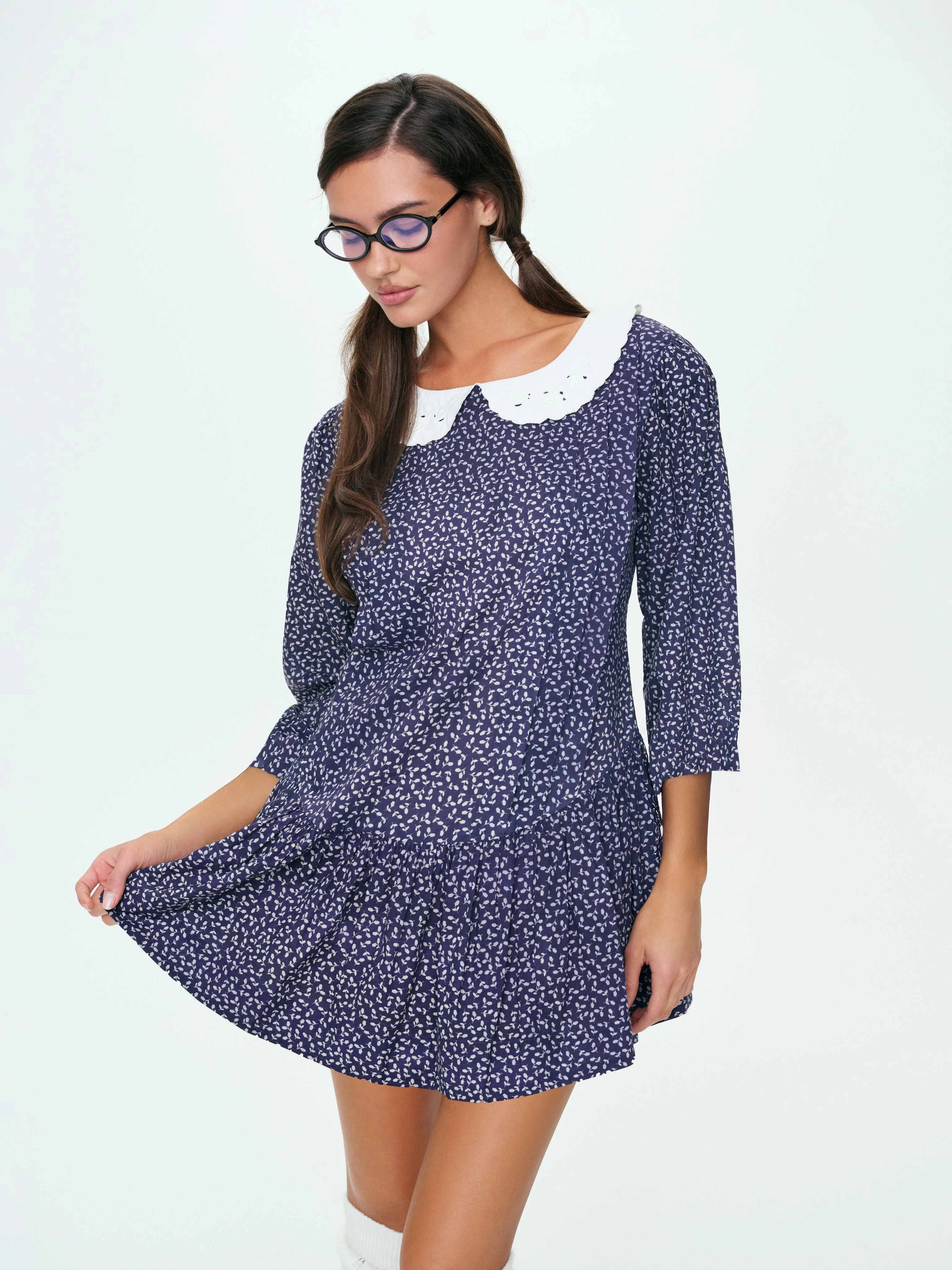 Lara Ann Ditsy Mini Dress - 1