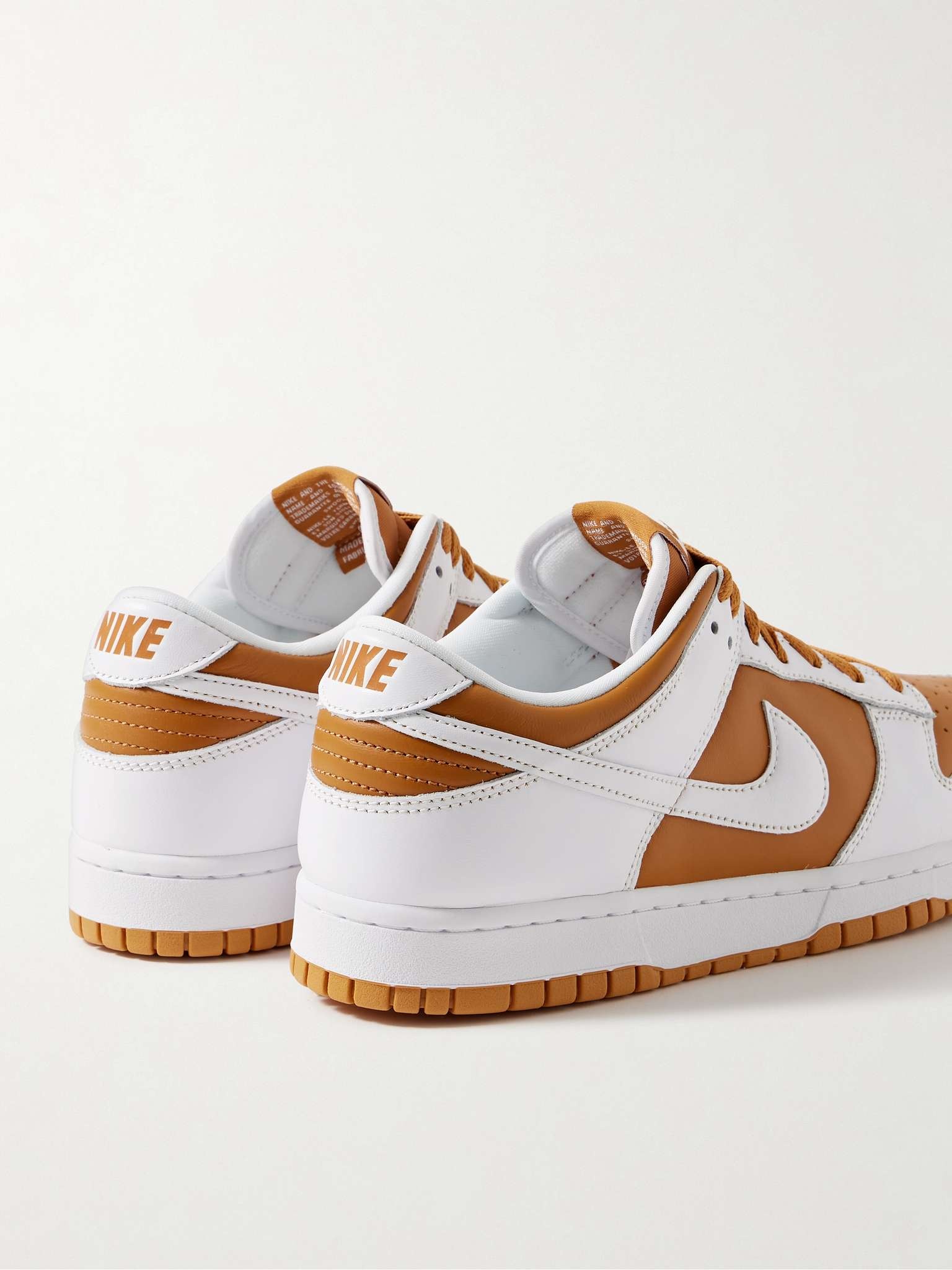 Dunk Low QS Leather Sneakers - 5