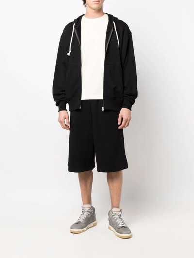 Acne Studios patch-detail sweat shorts outlook