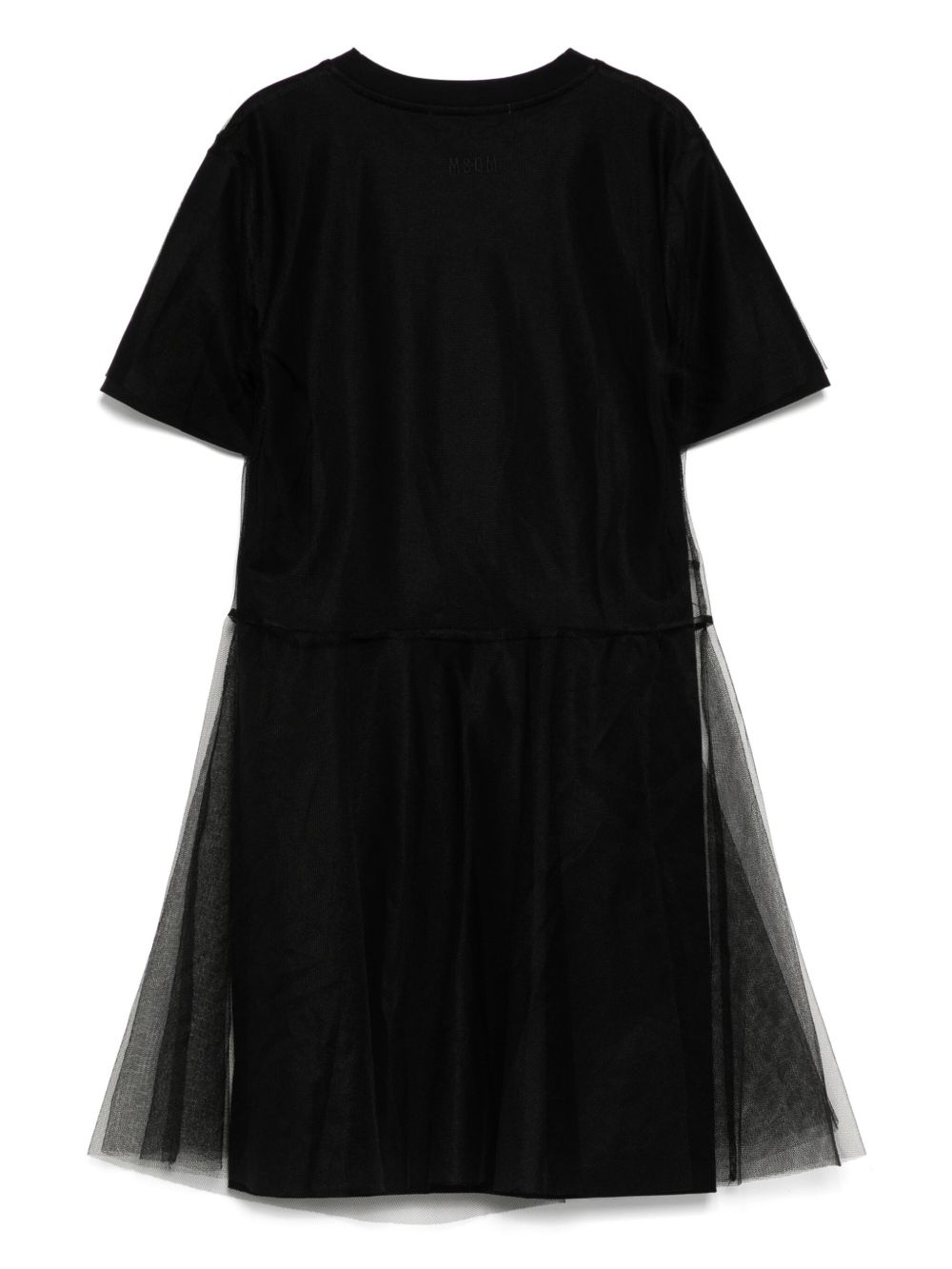 mesh detailing dress - 2