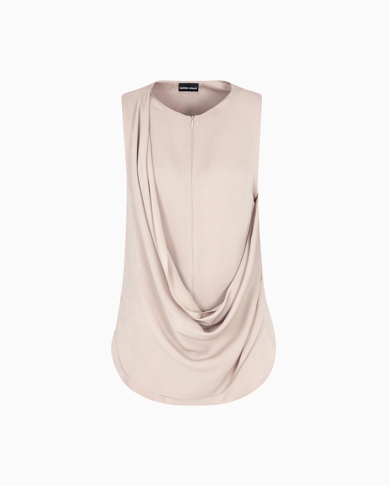 TOP IN SILK DOUBLE GEORGETTE - 1