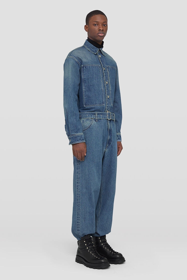 Loose Denim Trousers - 3