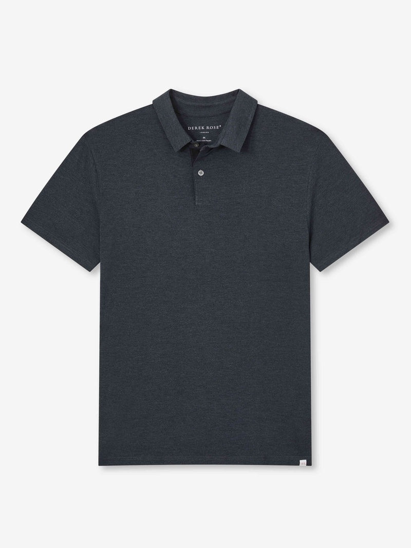Men's Polo Shirt Marlowe Micro Modal Stretch Anthracite 1
