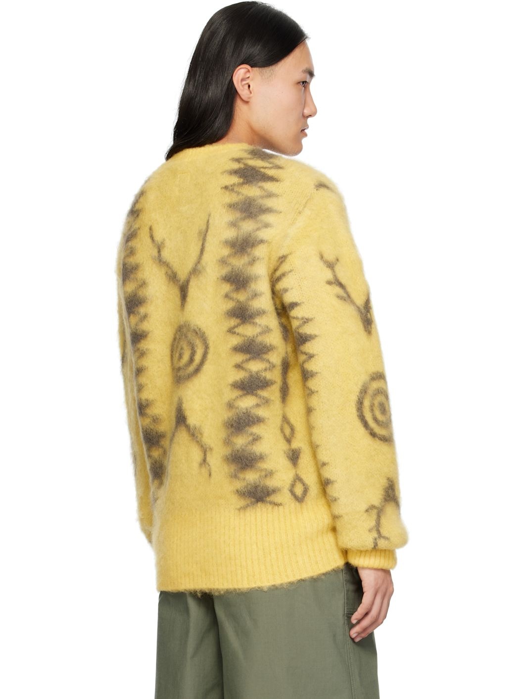 Yellow Mohair Sweater - 3