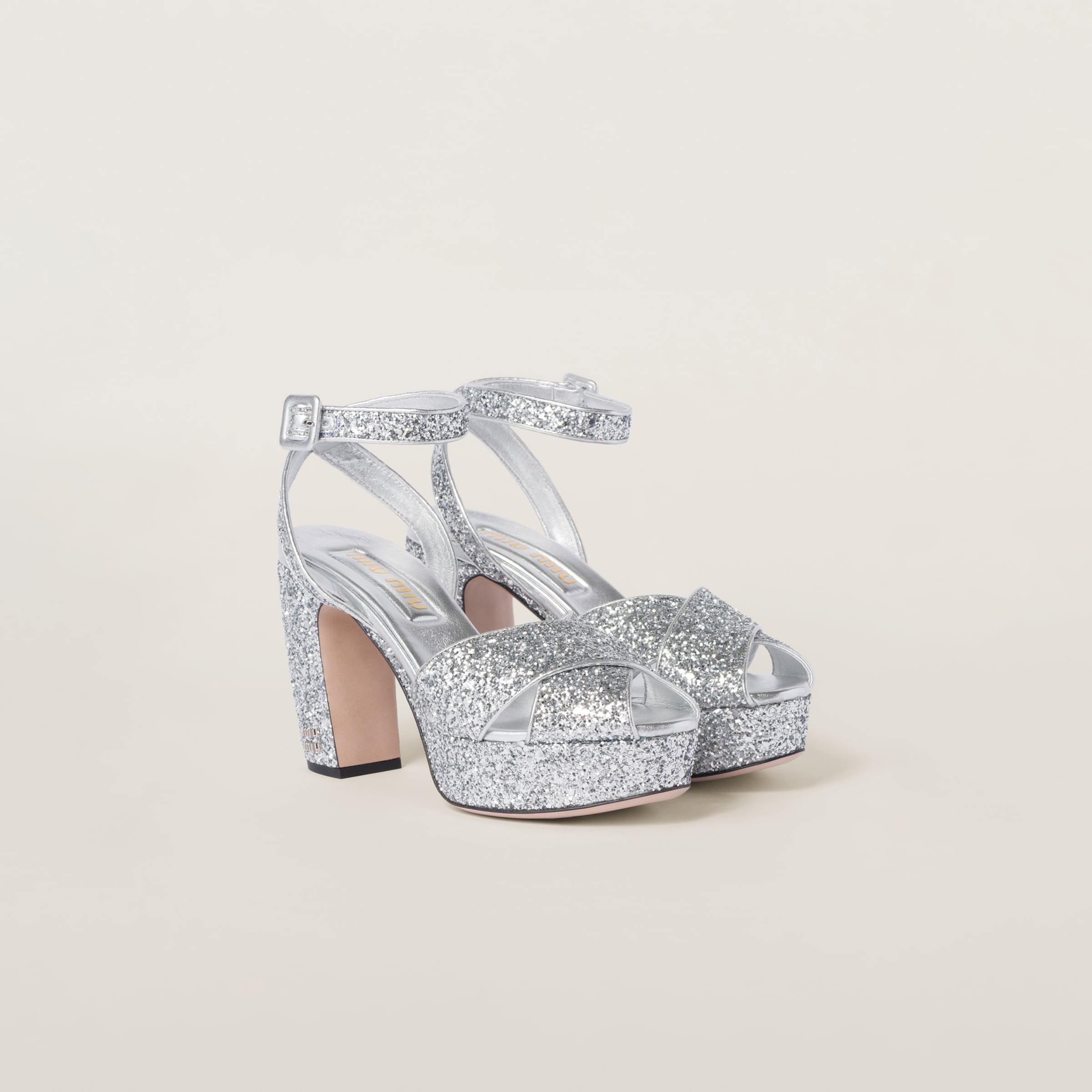 Glitter sandals - 1