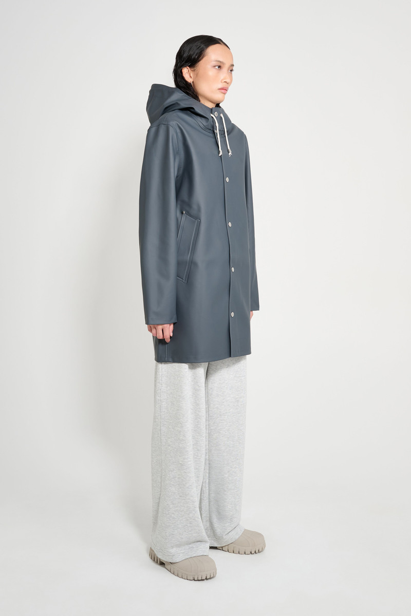 Stutterheim Stockholm Raincoat Charcoal outlook