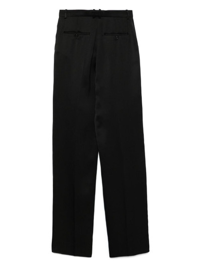 SAINT LAURENT satin trousers outlook