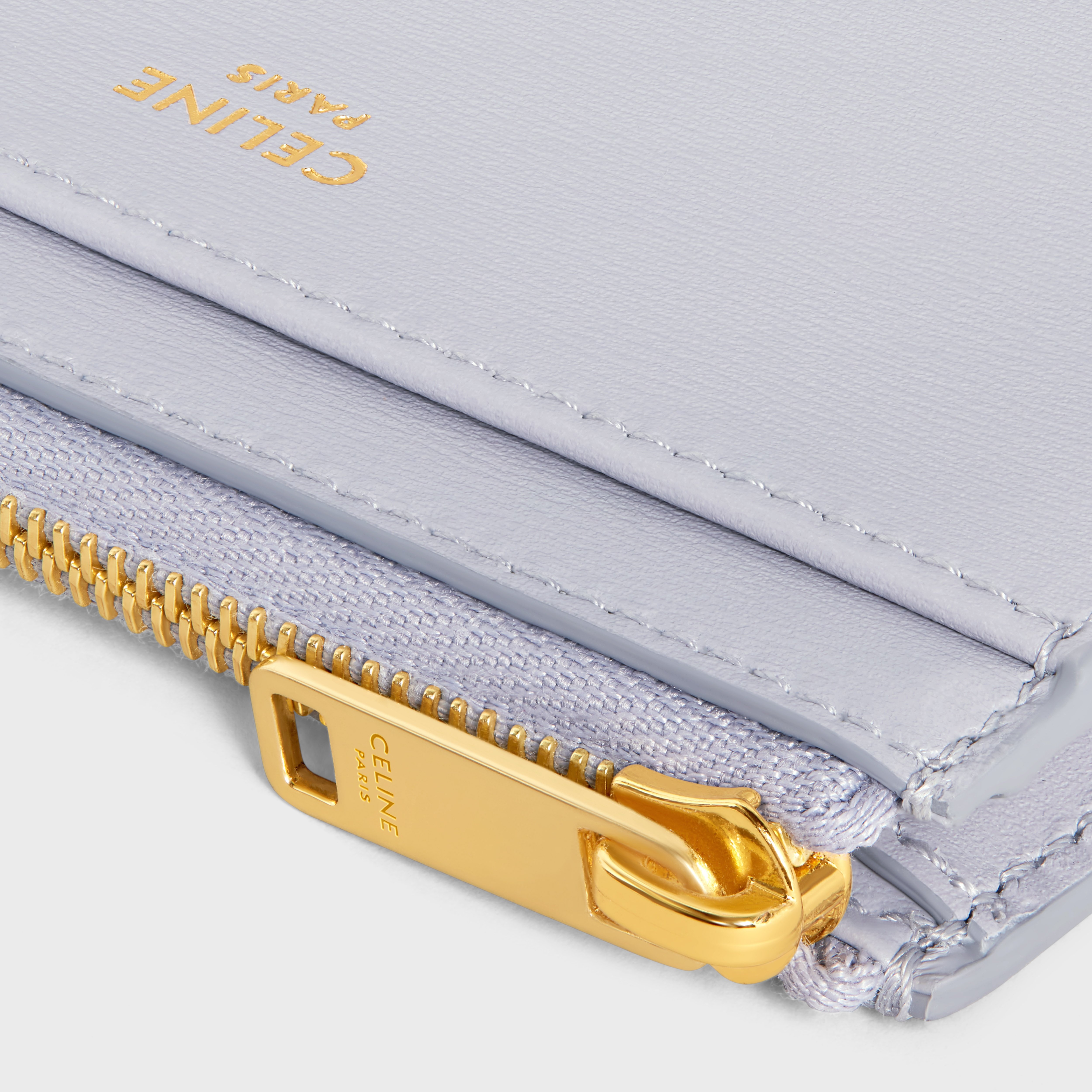 Zipped Card Holder in Smooth Calfskin - 4