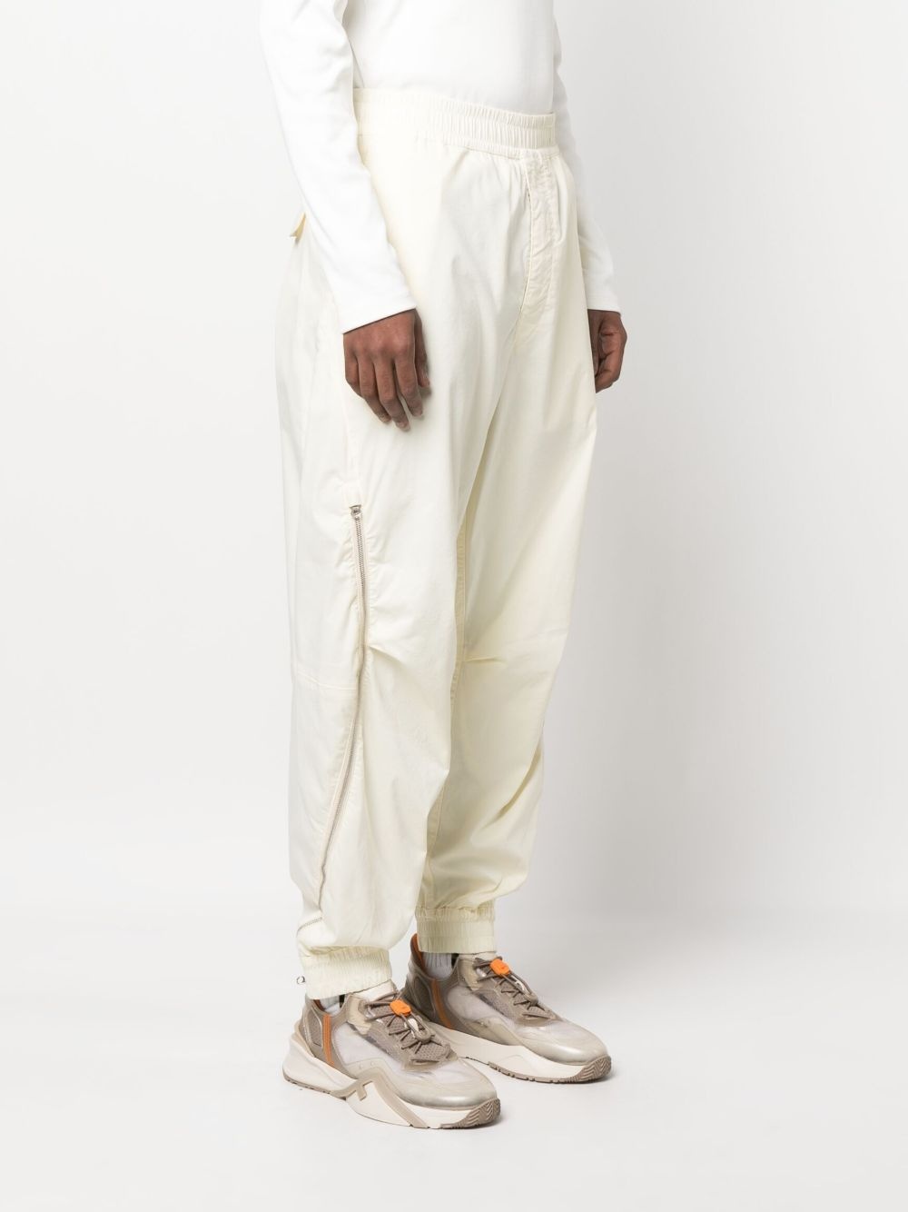 straight-leg cotton track pants - 3
