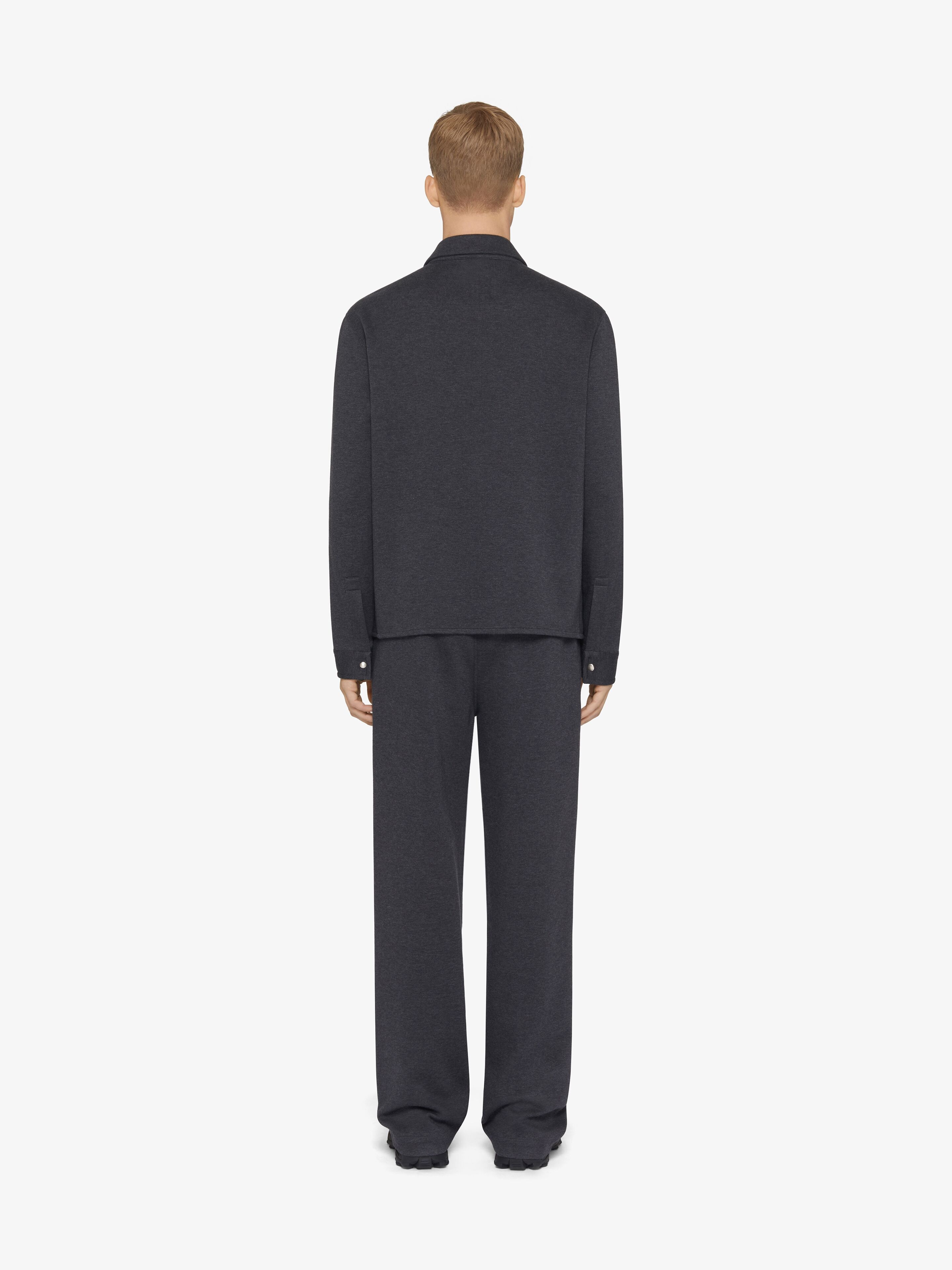 ZIPPED SHIRT IN FLEECE - 4