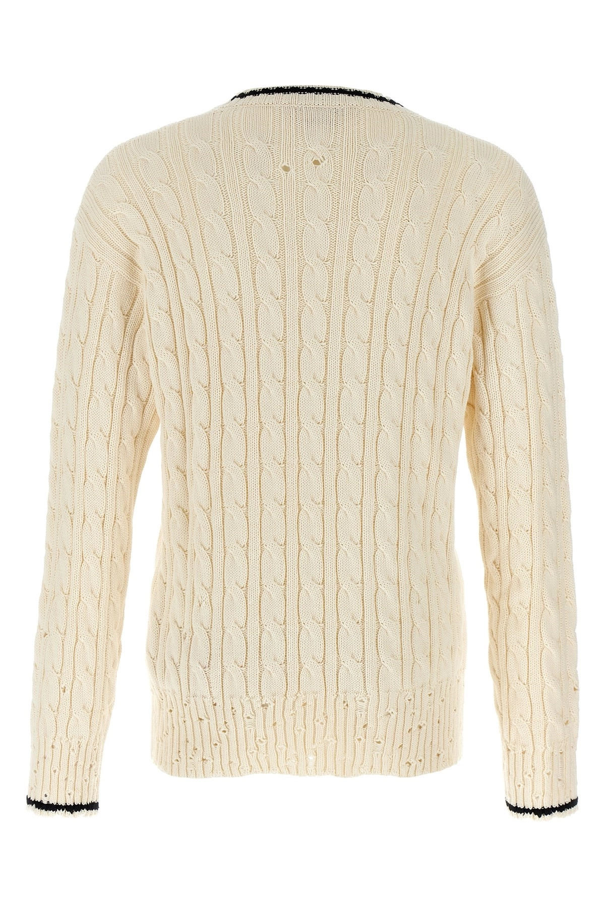 'V' neckline sweater - 3