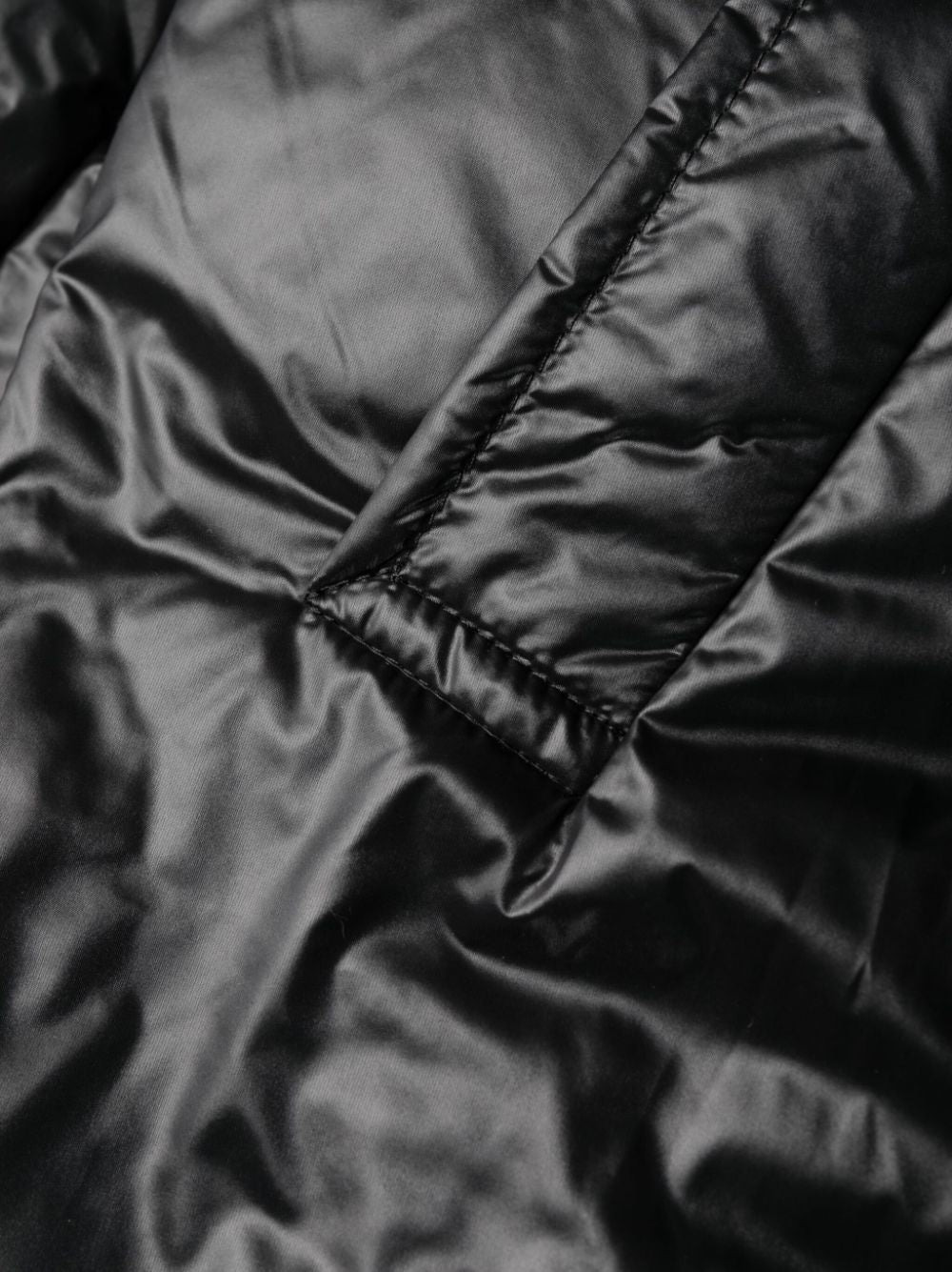 Saint Laurent Logo Padded Anorak - 7