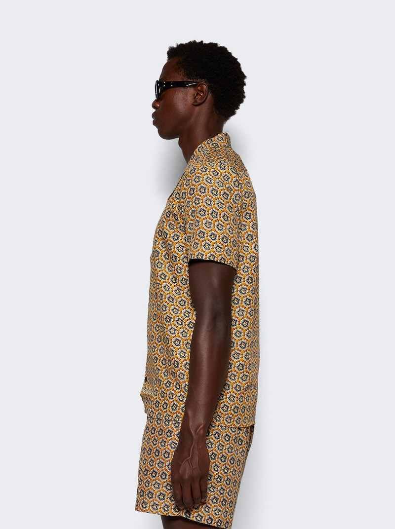 Hibbert Roseate Short Sleeve Shirt Mango 4
