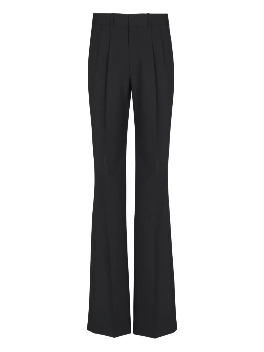 flared-Leg wool trousers - 1