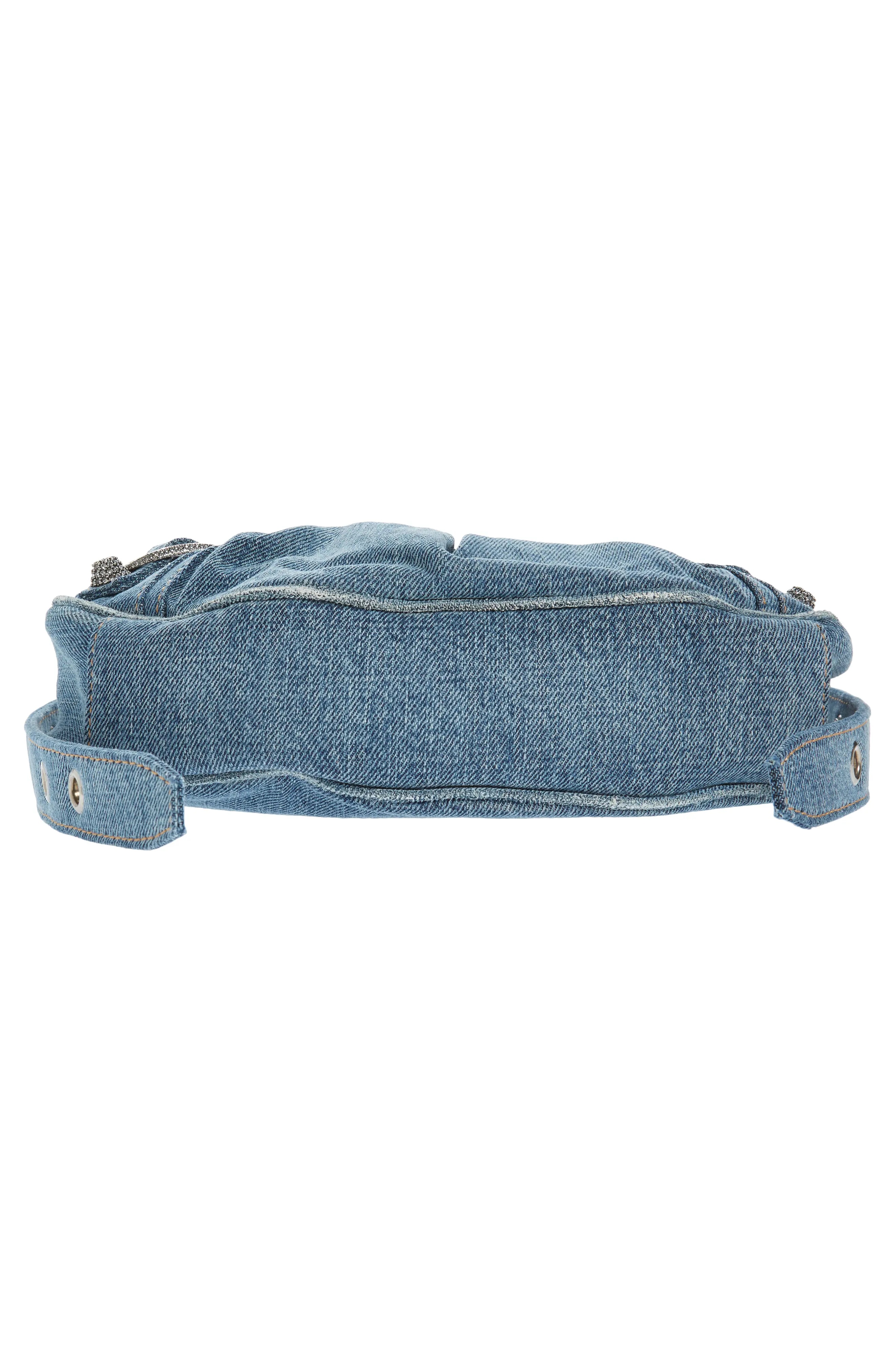 Extra Small Cagole Denim Shoulder Bag - 7