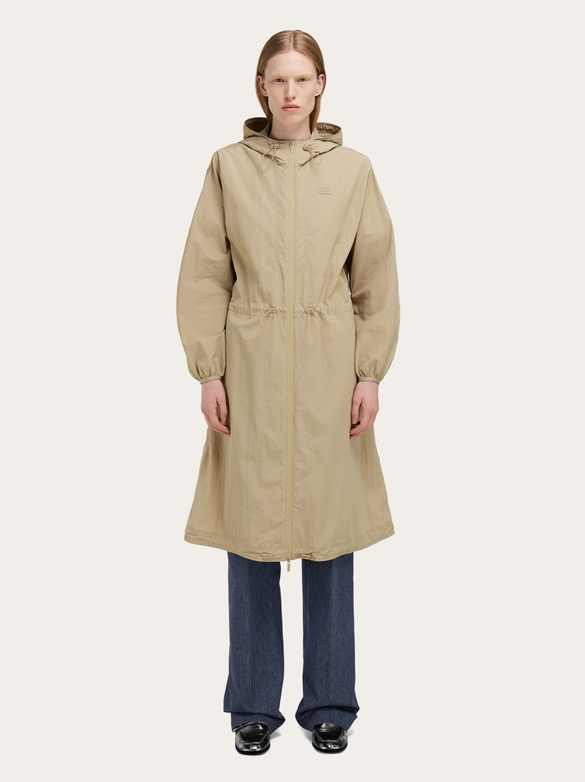 Technical hooded parka - 2