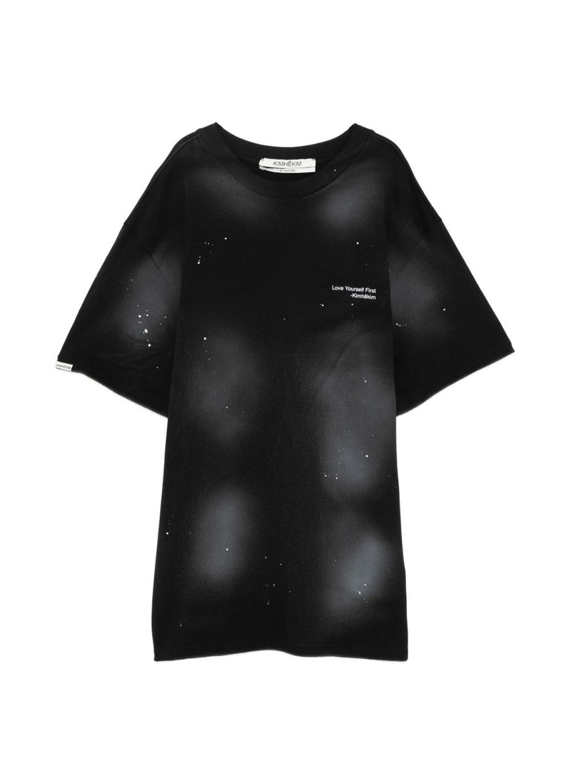 spray-dyed T-shirt 1