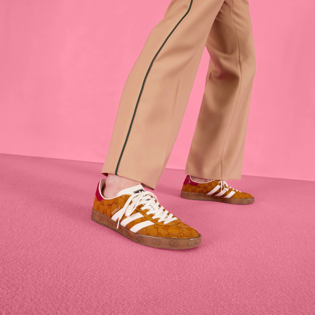adidas x Gucci men's Gazelle sneaker - 3
