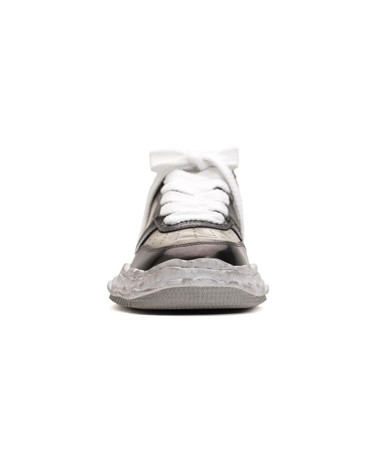 Mannahatta NYC x MMY "WAYNE" OG Sole Brush Off Leather Low-top Sneaker 6