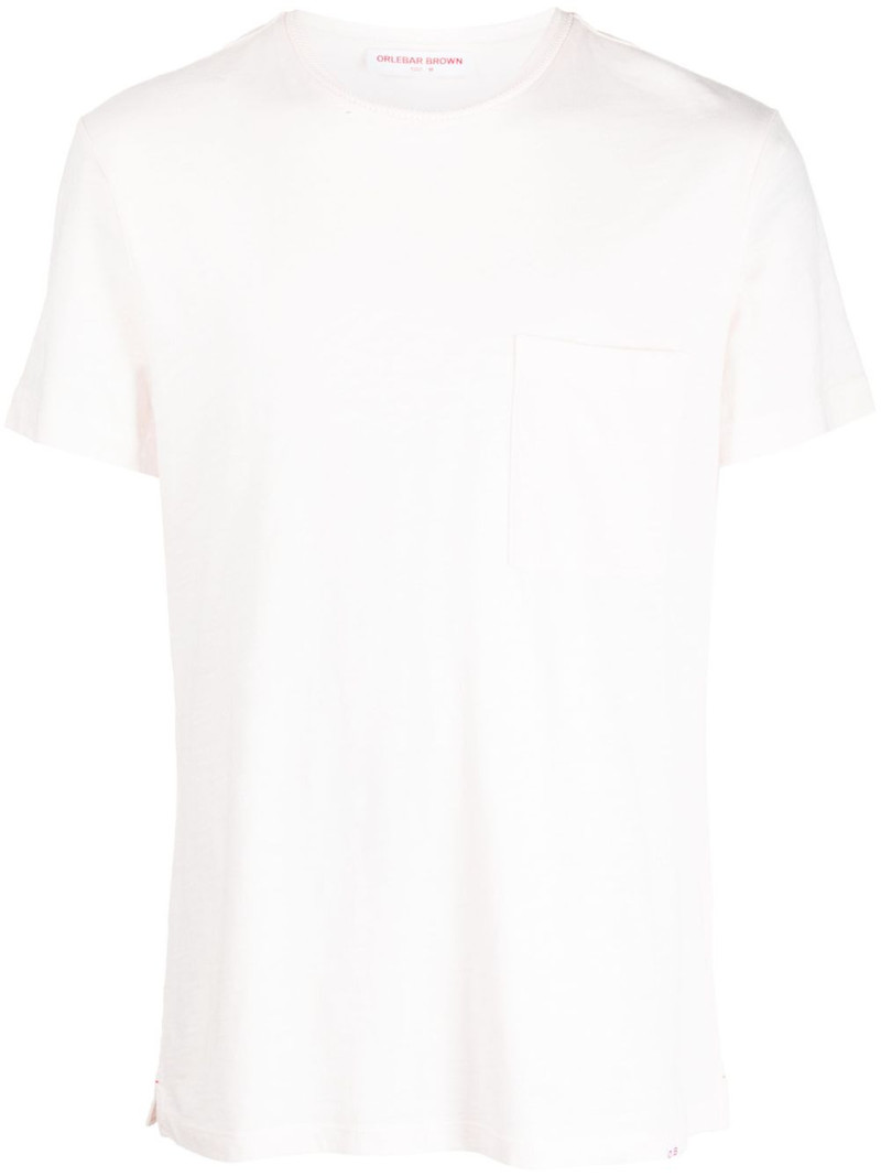 chest-pocket cotton T-shirt 1
