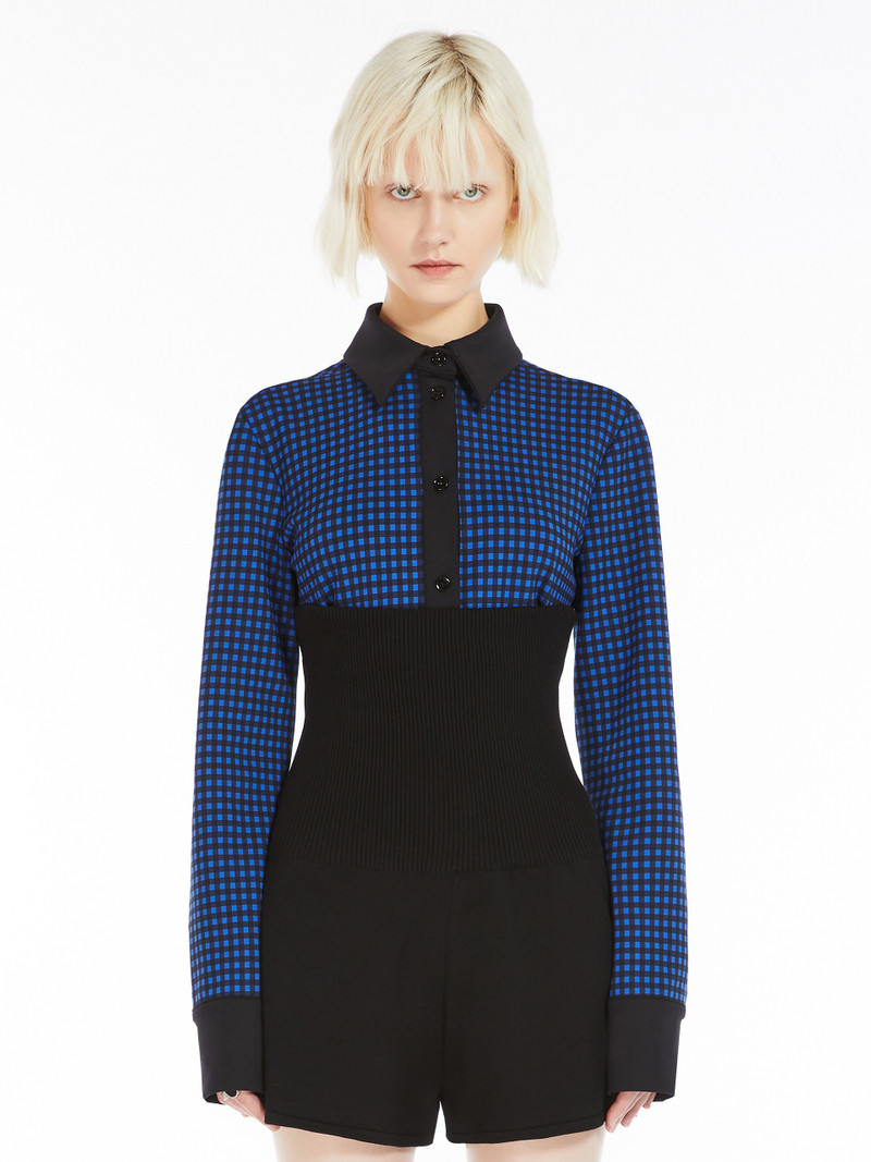 TEGLIA Stretch knit fabric shorts 3