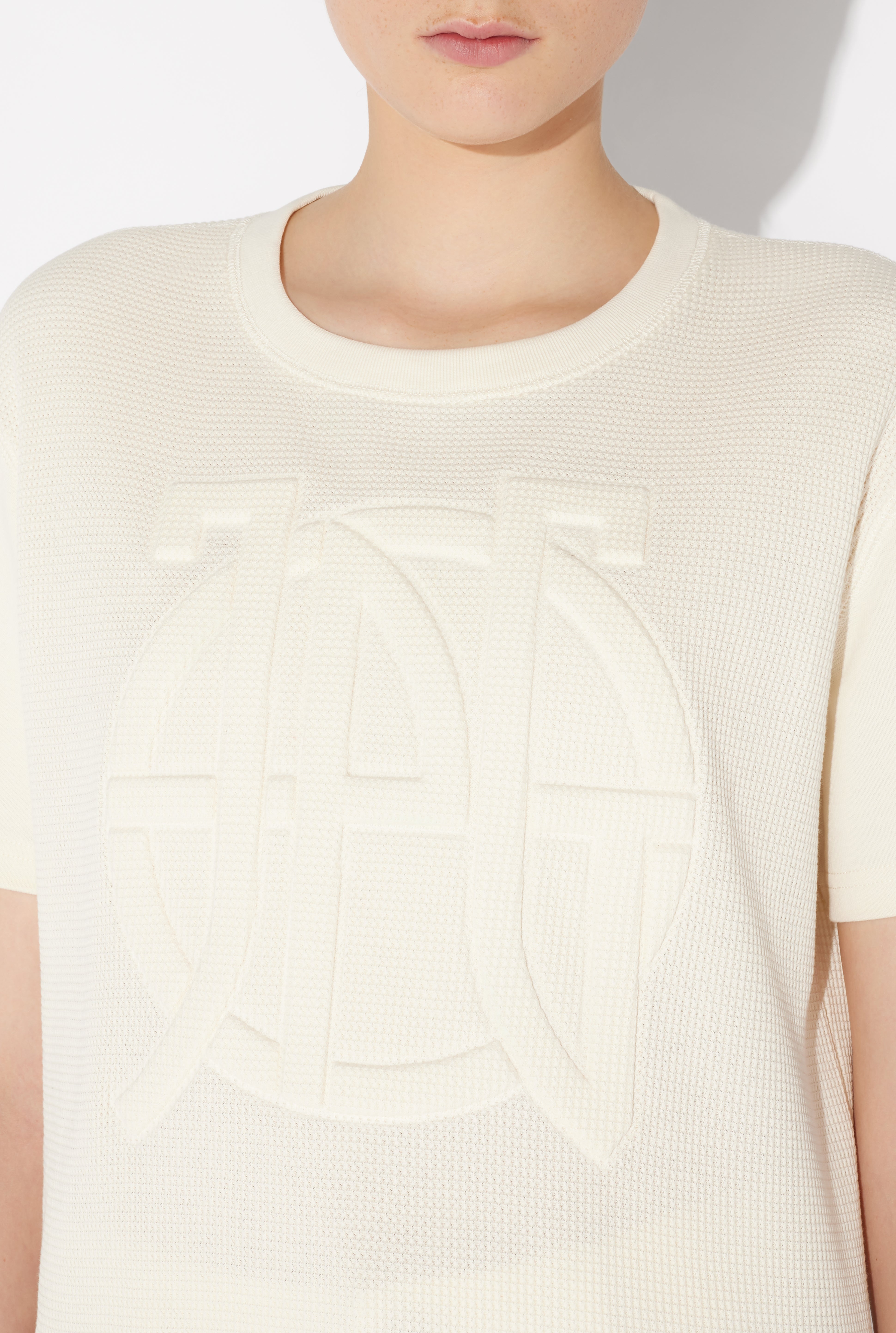 THE ECRU OVERSIZED JPG T-SHIRT - 4