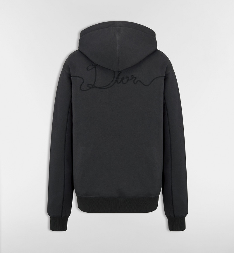 Dior Ribbon Hooded Sweatshirt 6