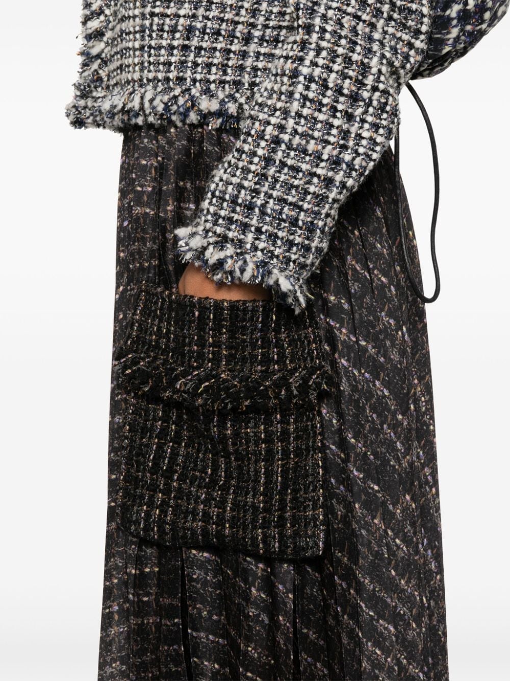 abstract pattern skirt - 5