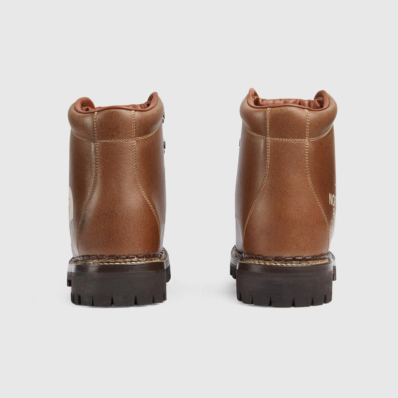 GUCCI The North Face x Gucci men's ankle boot outlook