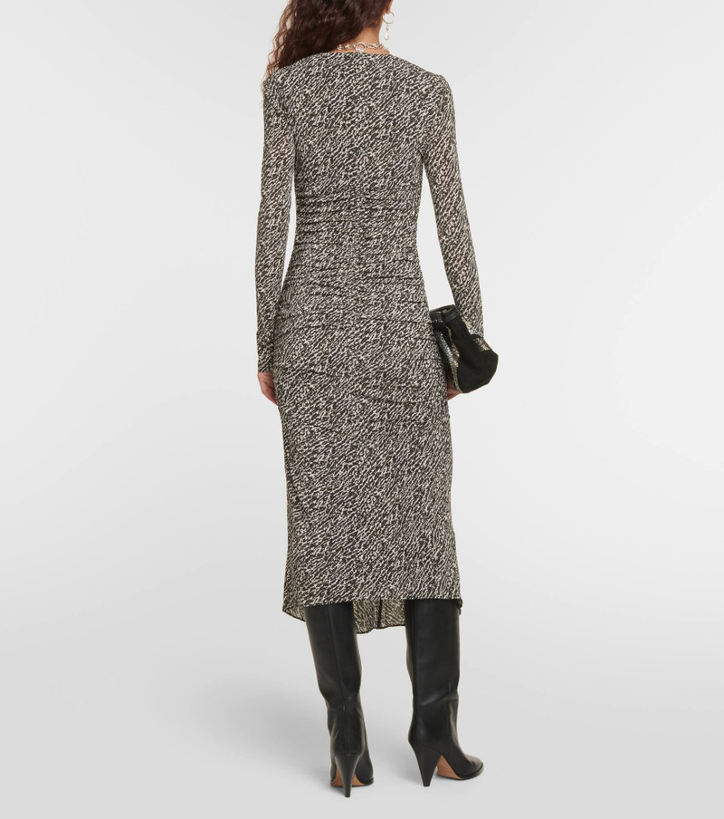 Laly printed jersey midi dress 3