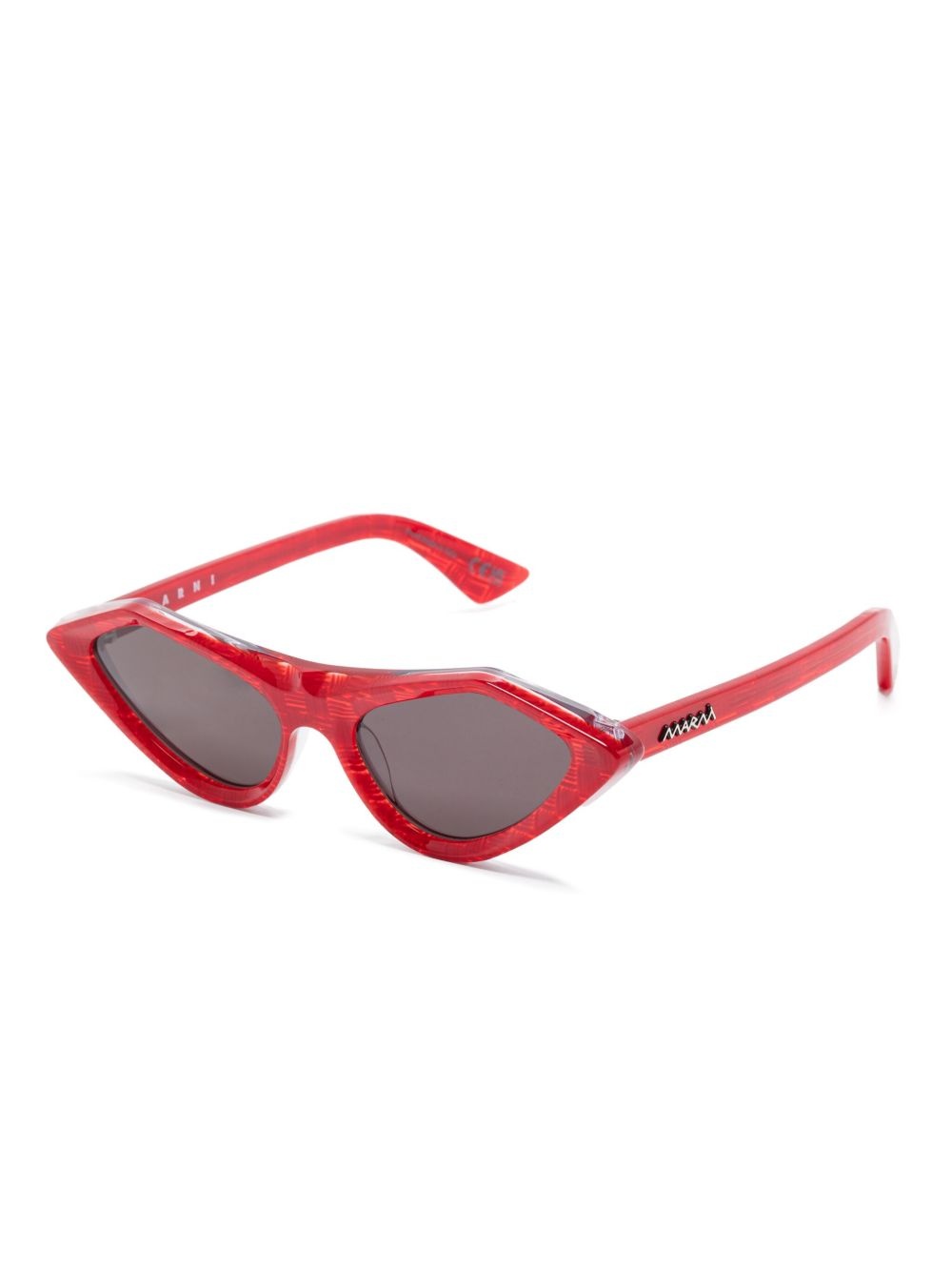 sculpted-frame sunglasses - 2