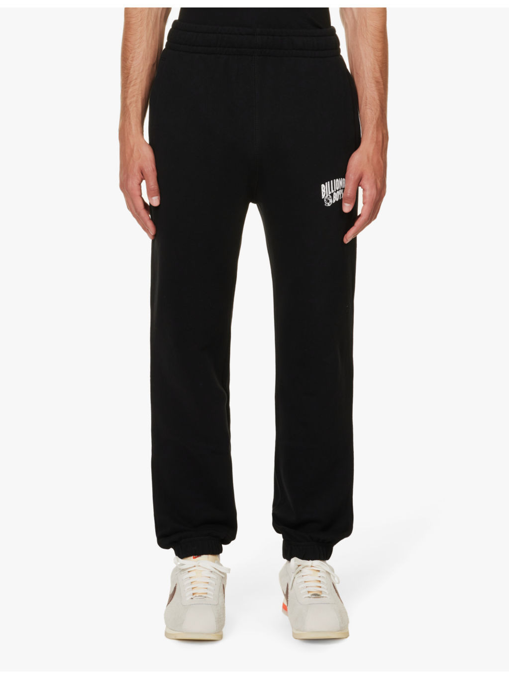 Small Arch relaxed-fit tapered-leg cotton-jersey jogging bottoms - 3