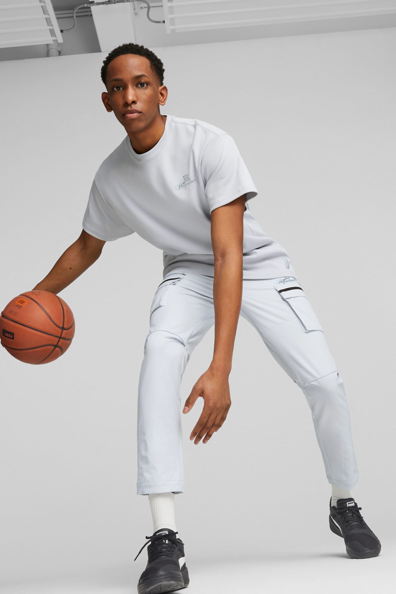 Above the Clouds Men's Basketball Sweatpants - 5