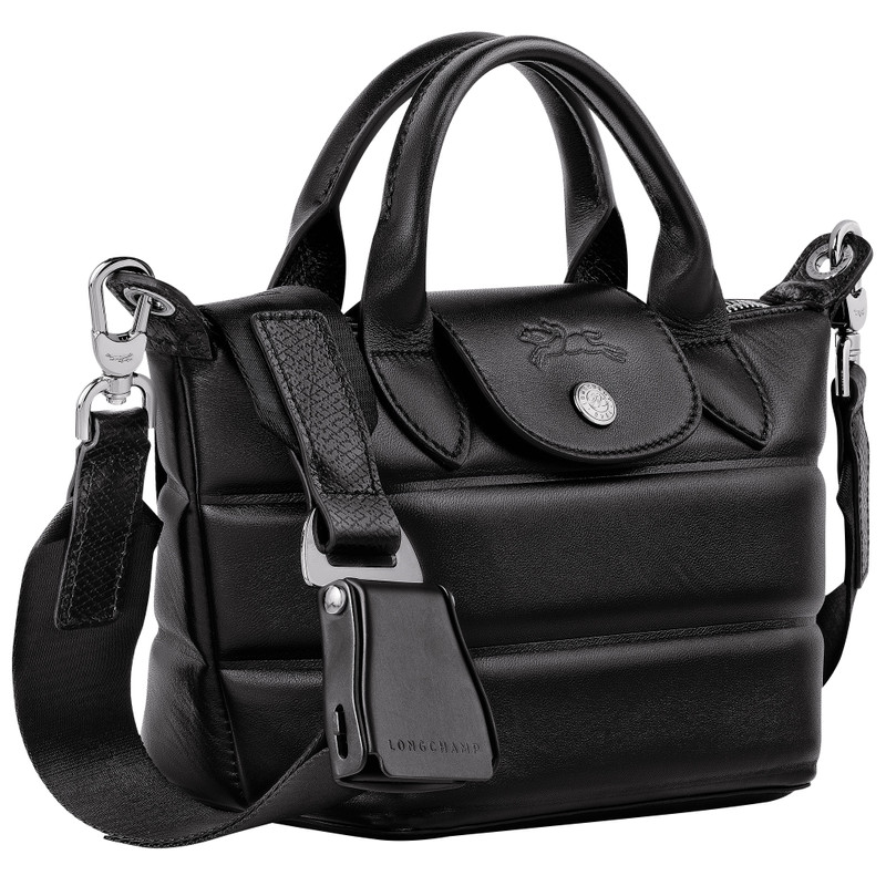Le Pliage Xtra XS Handbag Black - Leather 3