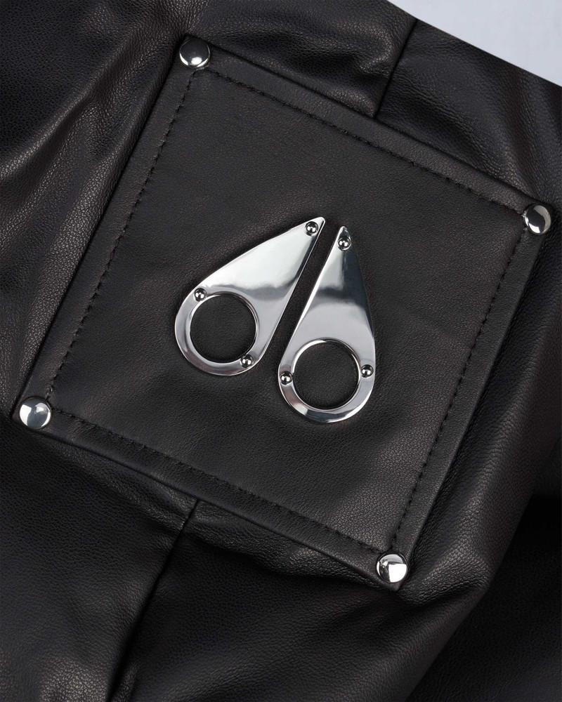 LUAR UNISEX LEATHER COCOON PARKA 3