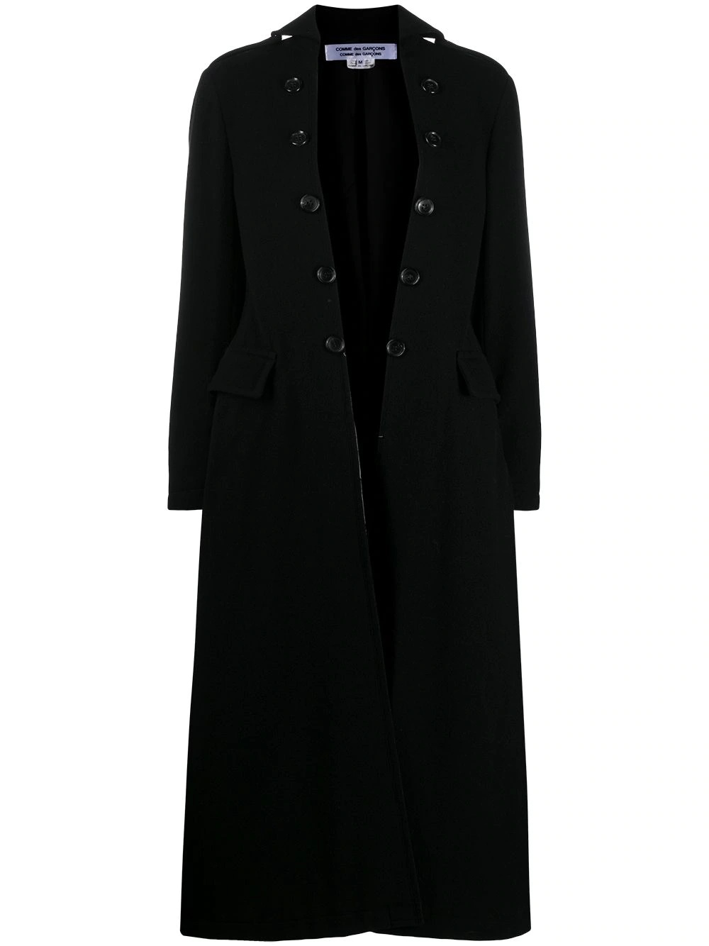 oversize double button coat - 1