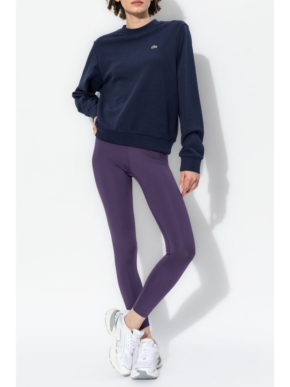 relaxed-fit fleece crew-neck sweatshirt - 2